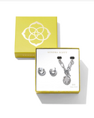 Kendra Scott: Mama & Mikki Gift Set-Silver-7- Jewelry-Kendra Scott-Usher & Co - Women's Boutique Located in Atoka, OK and Durant, OK