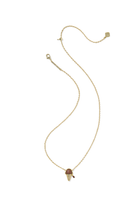Kendra Scott: Ice Cream Necklace - Gold Brown Magnesite-7- Jewelry-Kendra Scott-Usher & Co - Women's Boutique Located in Atoka, OK and Durant, OK