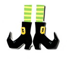 Happy Everything: Big Attachment - Witchy Witch Boots-11- Gift/Home-Happy Everything-Usher & Co - Women's Boutique Located in Atoka, OK and Durant, OK