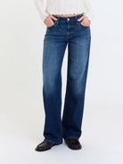 DAZE: Keeper Low Rise Straight-Dark Authentic-5- Denim-DAZE-Usher & Co - Women's Boutique Located in Atoka, OK and Durant, OK