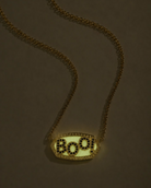 Kendra Scott: Elisa Boo Pendant Necklace-Gold White Glow in the Dark-7- Jewelry-Kendra Scott-Usher & Co - Women's Boutique Located in Atoka, OK and Durant, OK