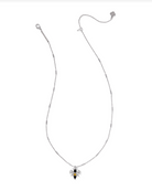 KENDRA SCOTT: Bee Necklace-Silver-7- Jewelry-KENDRA SCOTT-Usher & Co - Women's Boutique Located in Atoka, OK and Durant, OK