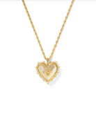 KENDRA SCOTT: Mallory Rose Locket Necklace-Gold-7- Jewelry-KENDRA SCOTT-Usher & Co - Women's Boutique Located in Atoka, OK and Durant, OK