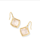 KENDRA SCOTT: Joelle Earrings-Gold Ivory Mother Of Pearl-7- Jewelry-Kendra Scott-Usher & Co - Women's Boutique Located in Atoka, OK and Durant, OK