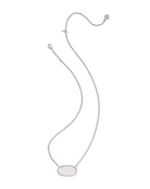 KENDRA SCOTT: Elisa Statement Necklace-Silver Iridescent Drusy-7- Jewelry-Kendra Scott-Usher & Co - Women's Boutique Located in Atoka, OK and Durant, OK