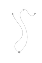 Kendra Scott: Mallory Crystal Pendant Necklace-Silver & White CZ-7- Jewelry-Kendra Scott-Usher & Co - Women's Boutique Located in Atoka, OK and Durant, OK