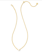 Kendra Scott: Cailin Necklace-Gold White Cz-7- Jewelry-Kendra Scott-Usher & Co - Women's Boutique Located in Atoka, OK and Durant, OK
