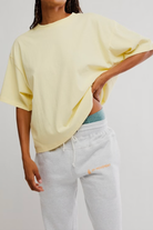 FP Movement: Tackle Tee-Sunlit-1- Tops-Free People Movement-Usher & Co - Women's Boutique Located in Atoka, OK and Durant, OK
