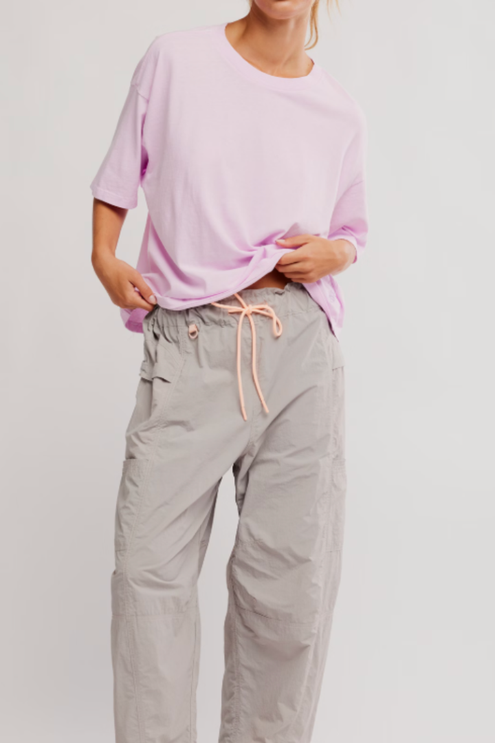 FP Movement: Tackle Tee-Ultra Violet-1- Tops-Free People Movement-Usher & Co - Women's Boutique Located in Atoka, OK and Durant, OK