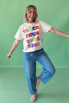 Teach Them To Be Kind Tee-1- Tops-Jules Co-Usher & Co - Women's Boutique Located in Atoka, OK and Durant, OK