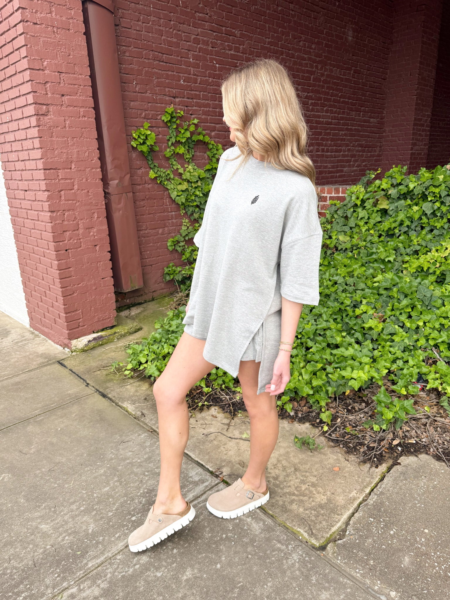 FP Movement: Back Me Up Set-Heather Gray-3- Sets/Lounge-Free People Movement-Usher & Co - Women's Boutique Located in Atoka, OK and Durant, OK