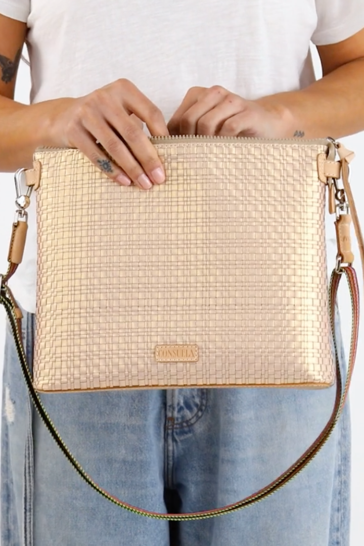Consuela: Downtown Crossbody-Pearl-10- Bags/Wallets-CONSUELA-Usher & Co - Women's Boutique Located in Atoka, OK and Durant, OK
