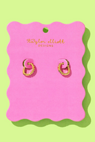 Alex Mini Huggie Earrings-7- Jewelry-Taylor Elliot-Usher & Co - Women's Boutique Located in Atoka, OK and Durant, OK