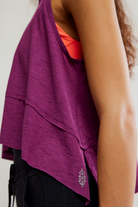 FP Movement: Tempo Tank-Deep Mulberry-1- Tops-Free People Movement-Usher & Co - Women's Boutique Located in Atoka, OK and Durant, OK