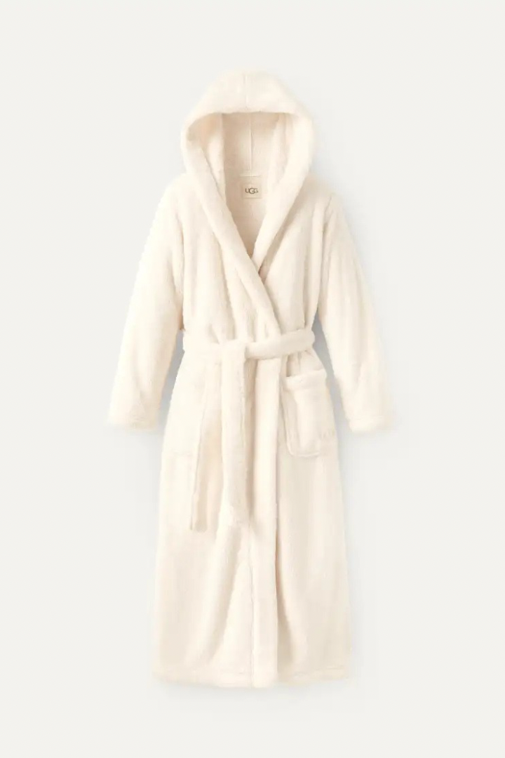 UGG: Aarti Long Robe-Cream-11- Gift/Home-UGG-Usher & Co - Women's Boutique Located in Atoka, OK and Durant, OK
