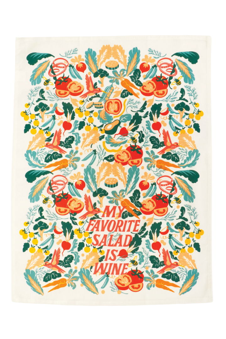 Favorite Salad Dish Towel-11- Gift/Home-Blue Q-Usher & Co - Women's Boutique Located in Atoka, OK and Durant, OK