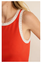 Z Supply: Clarke Rib Tank - Lychee-1- Tops-Z Supply-Usher & Co - Women's Boutique Located in Atoka, OK and Durant, OK