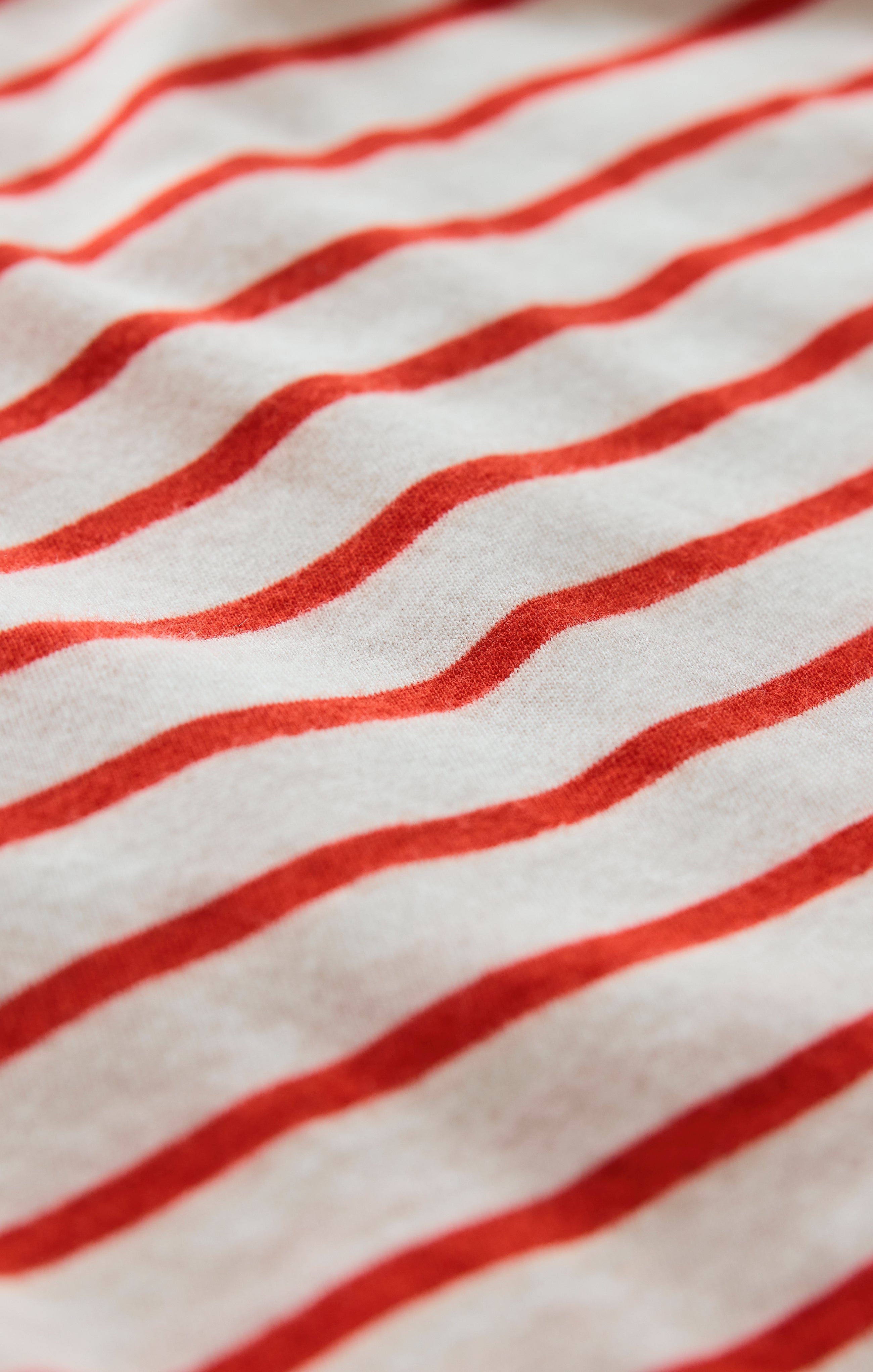 Z Supply: Junie Striped Tee - Lychee-1- Tops-Z Supply-Usher & Co - Women's Boutique Located in Atoka, OK and Durant, OK