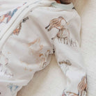 Copper Pearl: Zip-Up Footie Pajama - Boone-12- Baby/Kids/Men-Copper Pearl-Usher & Co - Women's Boutique Located in Atoka, OK and Durant, OK