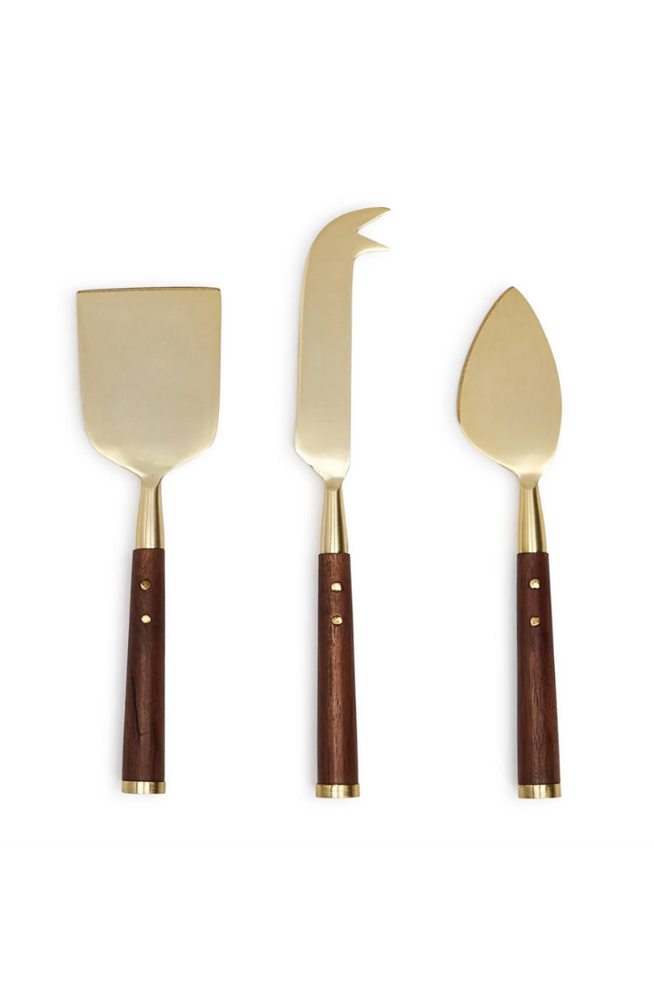 Cheese Knives Set-14-DISTRESSED-Two's Company-Usher & Co - Women's Boutique Located in Atoka, OK and Durant, OK