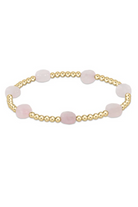 enewton: Admire Gold 3mm Bracelet-Pink Opal-7- Jewelry-ENEWTON-Usher & Co - Women's Boutique Located in Atoka, OK and Durant, OK