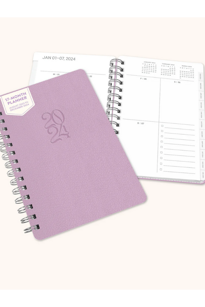 2024 Lilac Agatha Planner-Planners-STUDIO OH-Usher & Co - Women's Boutique Located in Atoka, OK and Durant, OK