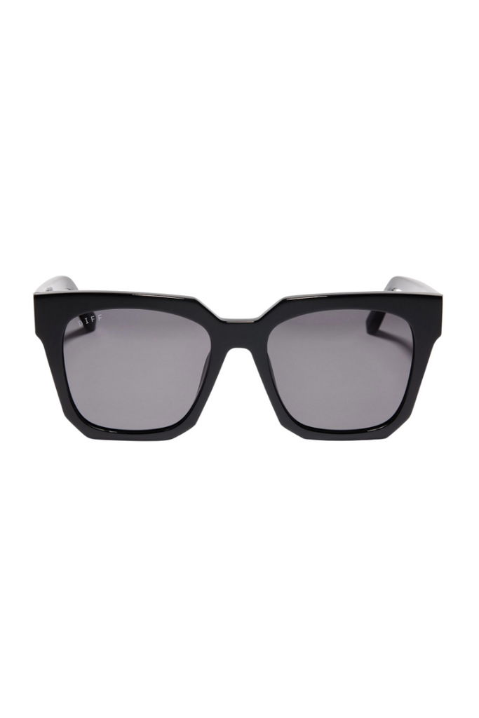 DIFF: Ariana II-Black+Gray-Sunglasses-DIFF-Usher & Co - Women's Boutique Located in Atoka, OK and Durant, OK