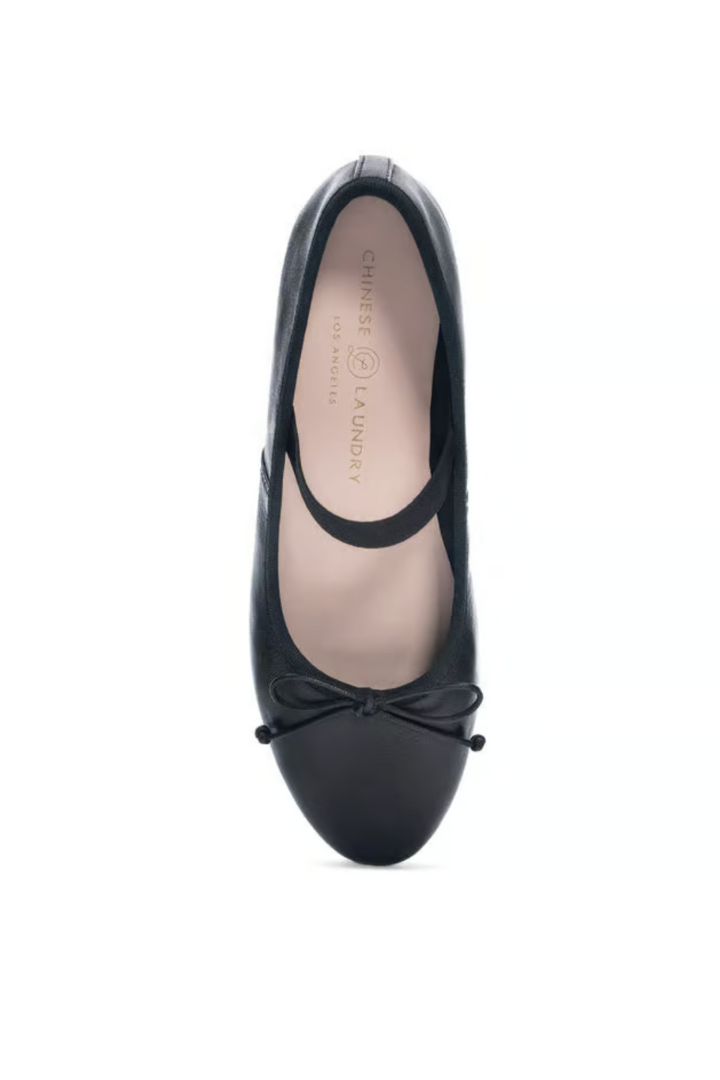 Audrey Ballet Flat-Black-14-DISTRESSED-Chinese Laundry-Usher & Co - Women's Boutique Located in Atoka, OK and Durant, OK