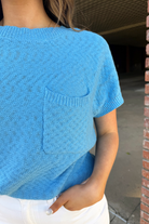 Aurora Sweater-Blue-1- Tops-HYFVE-Usher & Co - Women's Boutique Located in Atoka, OK and Durant, OK