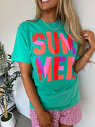 Colorblock Summer-1- Tops-Pierce + Pine-Usher & Co - Women's Boutique Located in Atoka, OK and Durant, OK