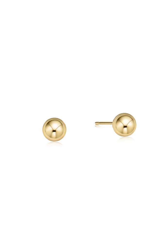 enewton: Classic Ball Stud-Gold-Earrings-ENEWTON-Usher & Co - Women's Boutique Located in Atoka, OK and Durant, OK