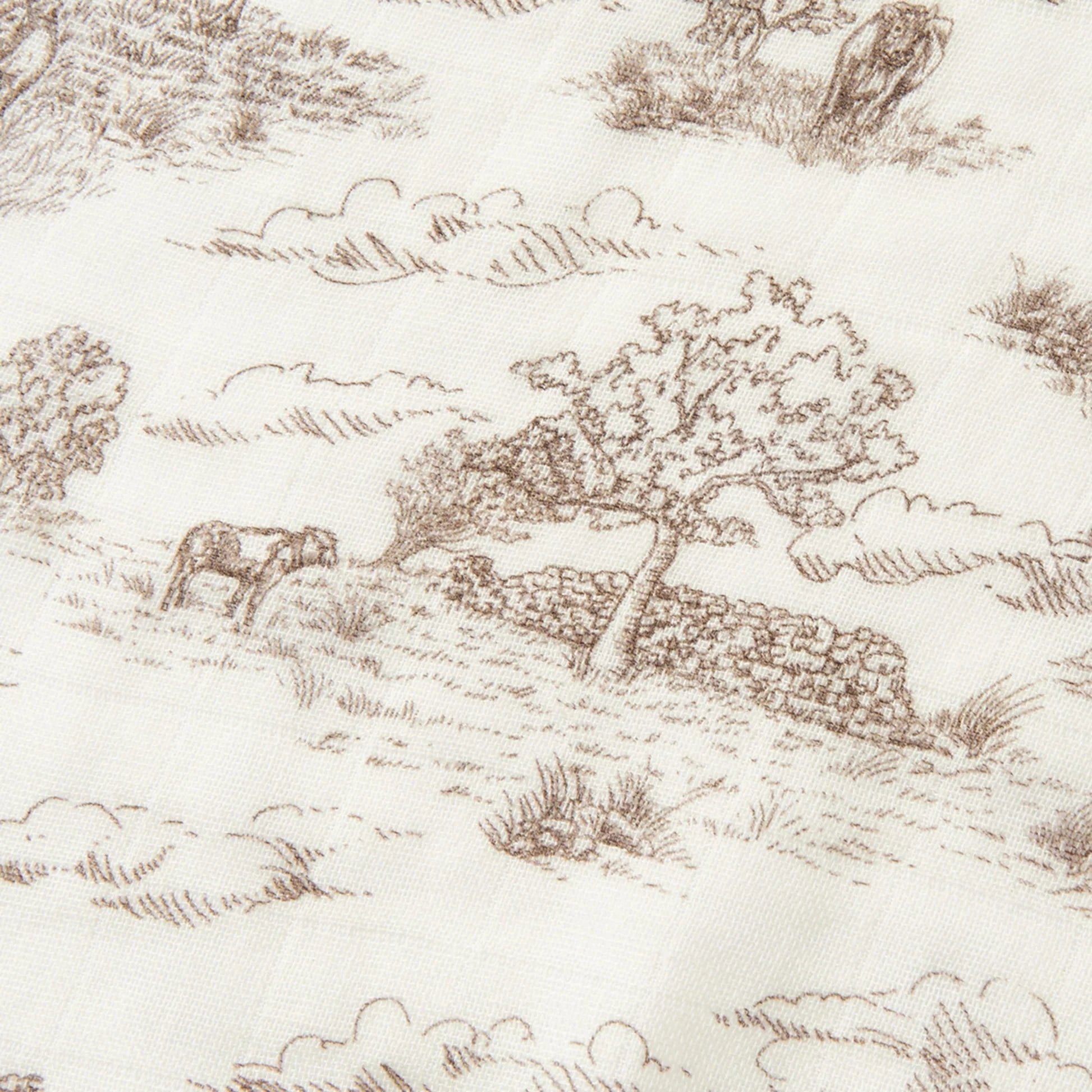 Bamboo Swaddle-Country Toile-12- Baby/Kids/Men-Milkbarn-Usher & Co - Women's Boutique Located in Atoka, OK and Durant, OK