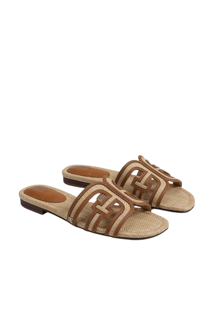 Sam Edelman: Bay Slide Sandal-Basketweave-Shoes-Sam Edelman-Usher & Co - Women's Boutique Located in Atoka, OK and Durant, OK