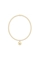 enewton: Classic Gold 2mm Bracelet-Classic Gold 8mm Charm-7- Jewelry-ENEWTON-Usher & Co - Women's Boutique Located in Atoka, OK and Durant, OK