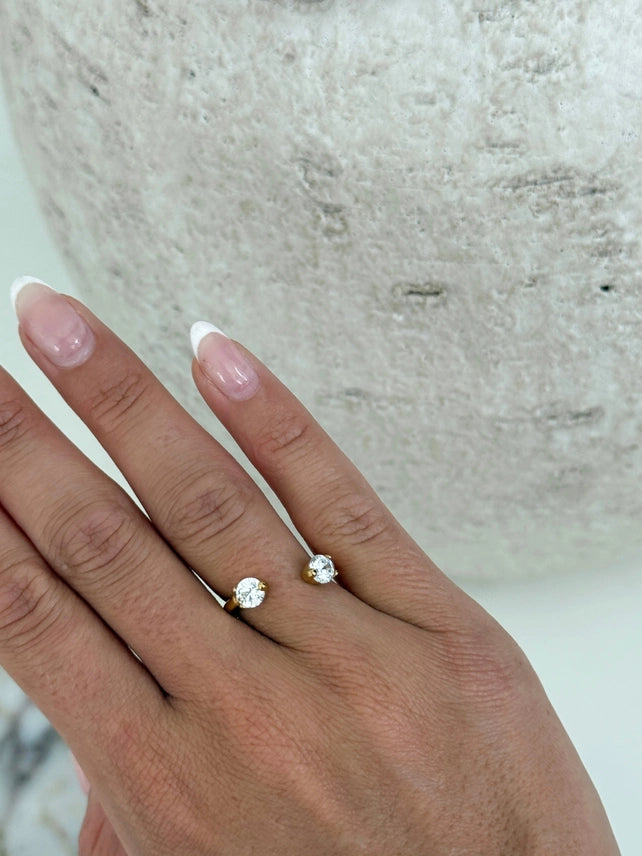 Adjustable Valentina Ring-Gold-7- Jewelry-CHANSUTTPEARLS-Usher & Co - Women's Boutique Located in Atoka, OK and Durant, OK