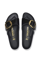 Birkenstock: Madrid Big Buckle-High Shine Black-9- Shoes-BIRKENSTOCK-Usher & Co - Women's Boutique Located in Atoka, OK and Durant, OK