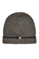 Barefoot Dreams: Ribbed Blanket Stitch Beanie-Dark Moss-8- Accessory-Barefoot Dreams-Usher & Co - Women's Boutique Located in Atoka, OK and Durant, OK