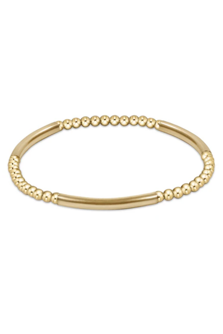 enewton: Bliss Bar Pattern Bracelet-Gold-7- Jewelry-ENEWTON-Usher & Co - Women's Boutique Located in Atoka, OK and Durant, OK