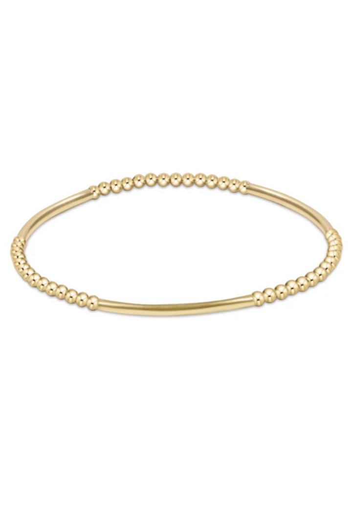 enewton: Bliss Bar Pattern Bracelet-Gold-7- Jewelry-ENEWTON-Usher & Co - Women's Boutique Located in Atoka, OK and Durant, OK