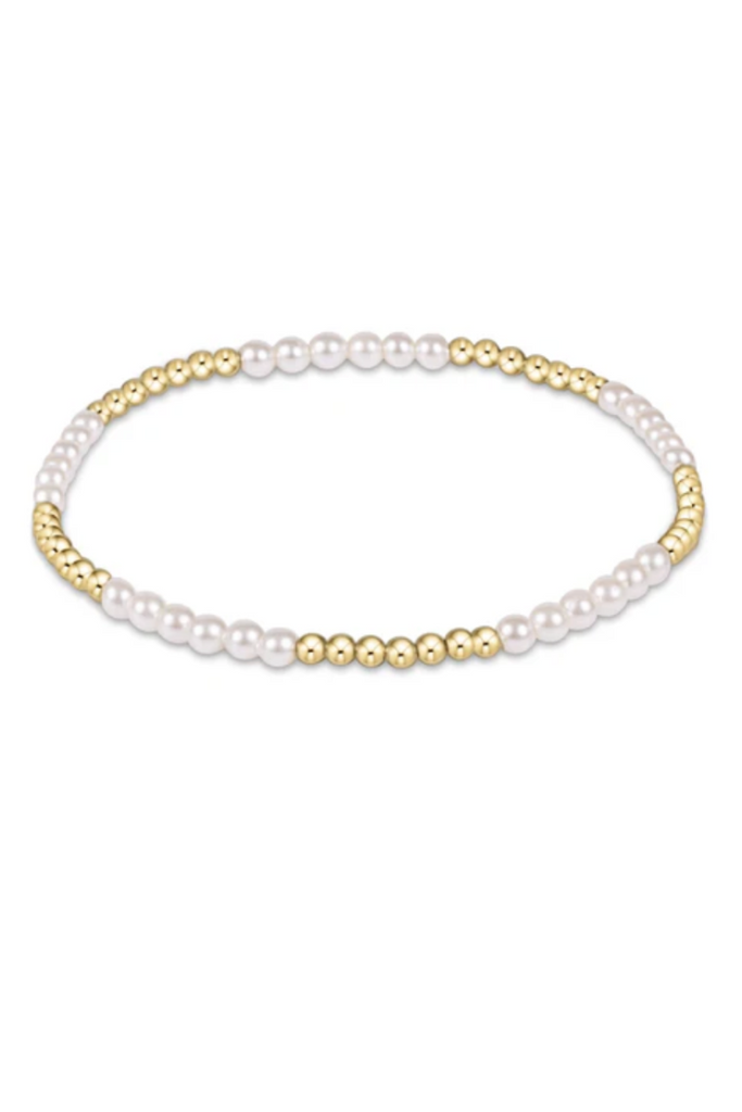 enewton: Classic Blissful Pattern Bracelet-Pearl-Bracelets-ENEWTON-Usher & Co - Women's Boutique Located in Atoka, OK and Durant, OK