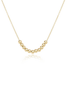 enewton: 16" Necklace Gold-Classic Beaded Bliss-2.5mm-7- Jewelry-ENEWTON-Usher & Co - Women's Boutique Located in Atoka, OK and Durant, OK