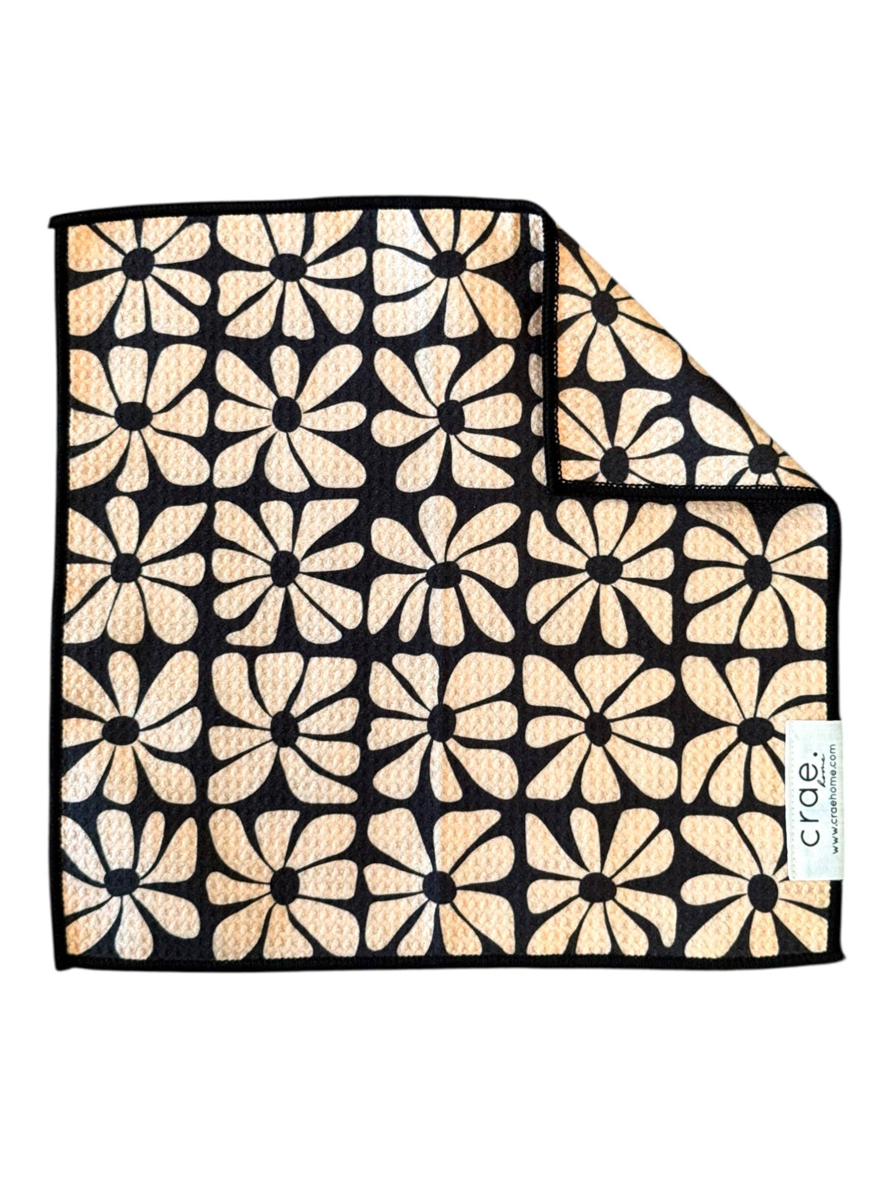 Dark Darling: Double-Sided Washcloth-11- Gift/Home-Crae.Home-Usher & Co - Women's Boutique Located in Atoka, OK and Durant, OK