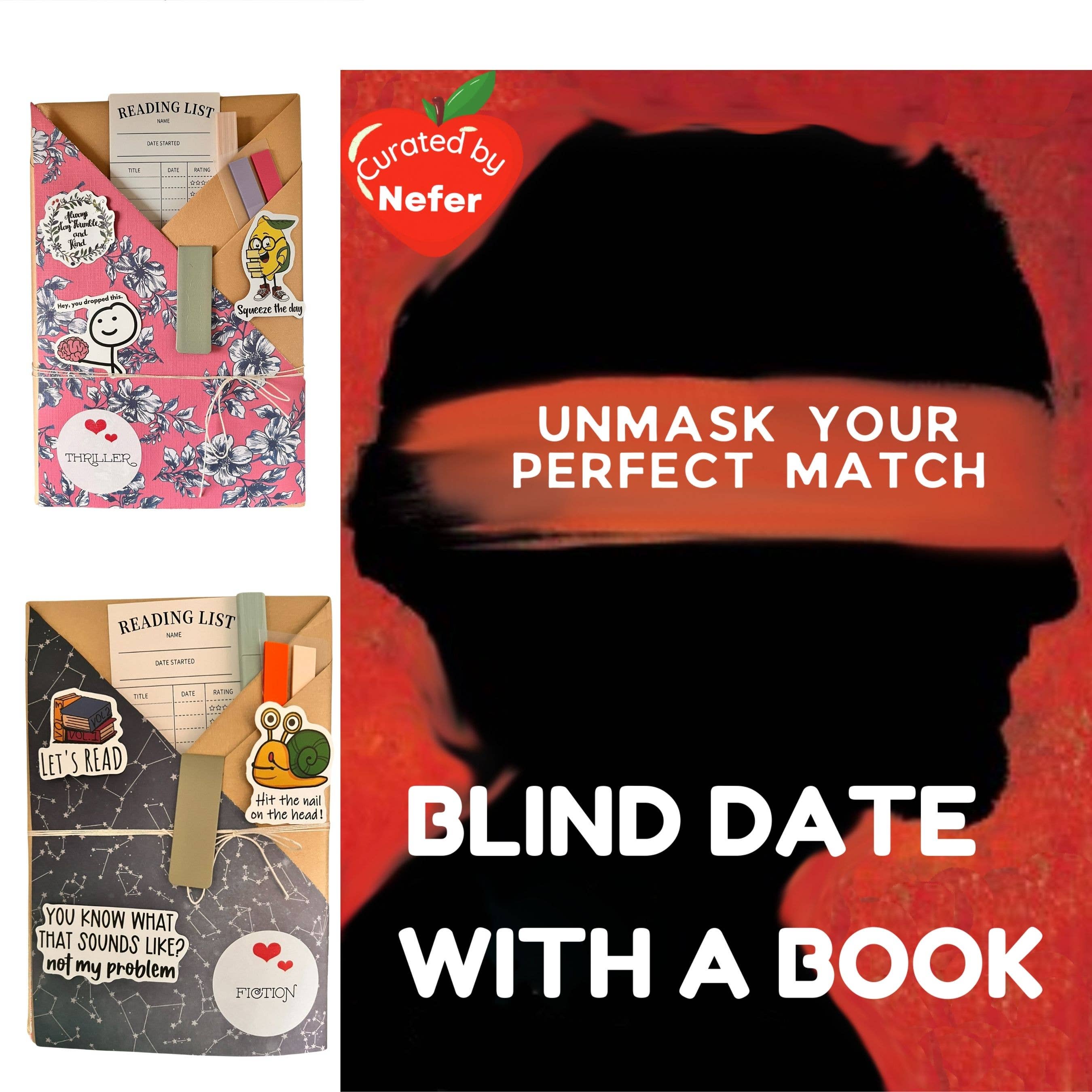 Blind Date with a Book - Paperback-Nefer Designer Candles & Home Decor-Usher & Co - Women's Boutique Located in Atoka, OK and Durant, OK