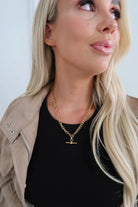 Adjustable Skylar Necklace-Gold-7- Jewelry-CHANSUTTPEARLS-Usher & Co - Women's Boutique Located in Atoka, OK and Durant, OK