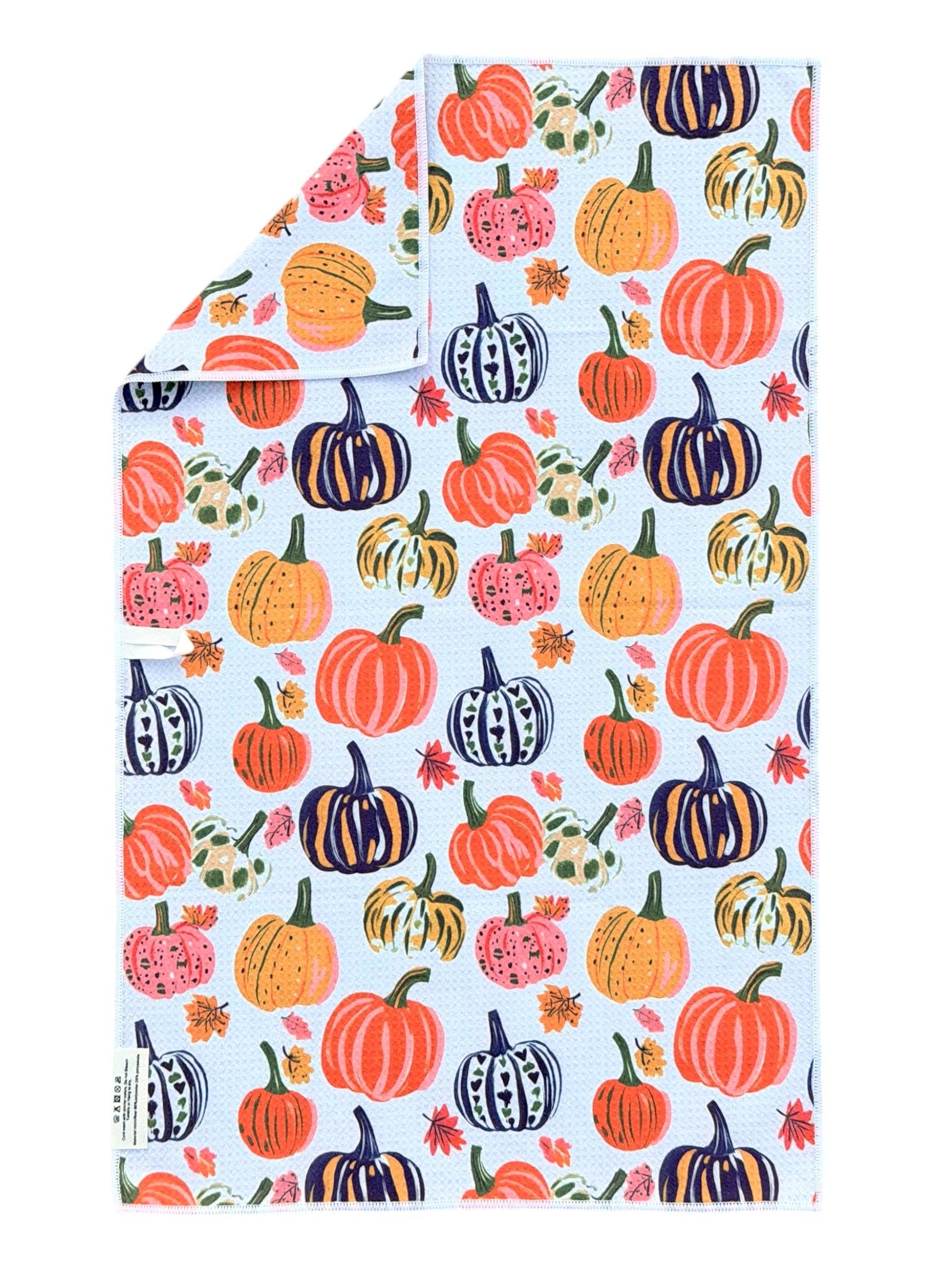 Oh My Gourd!: Double-Sided Hand Towel-11- Gift/Home-Crae.Home-Usher & Co - Women's Boutique Located in Atoka, OK and Durant, OK