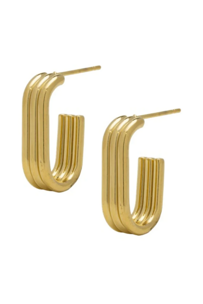 Casidy Hoops-Earrings-BRACHA-Usher & Co - Women's Boutique Located in Atoka, OK and Durant, OK