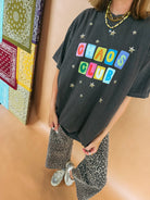 Chaos Club Tee-1- Tops-Etta + East-Usher & Co - Women's Boutique Located in Atoka, OK and Durant, OK