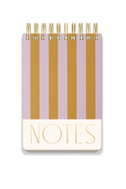 Large Chunky Notepad-Lilac+Ochre Stripes-11- Gift/Home-Designworks-Usher & Co - Women's Boutique Located in Atoka, OK and Durant, OK