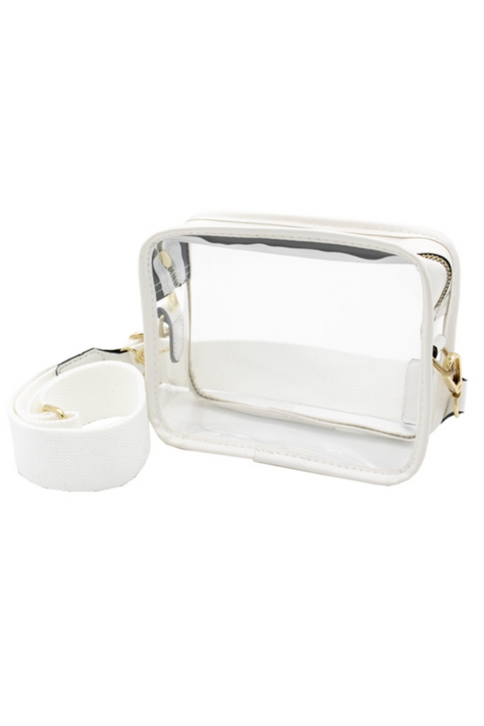 Clear Crossbody-Bags & Wallets-Capri Designs-Usher & Co - Women's Boutique Located in Atoka, OK and Durant, OK