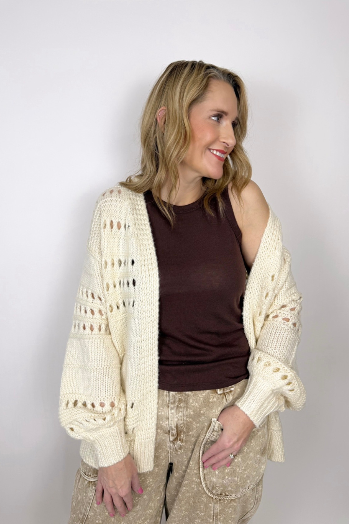 Metro Muse Cardigan-2- Tops Over-Vine & Love-Usher & Co - Women's Boutique Located in Atoka, OK and Durant, OK
